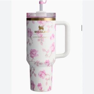 LoveShackFancy x Stanley Ribbon Rosa 40oz